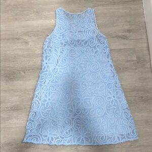 Cremeux light blue lace Dress